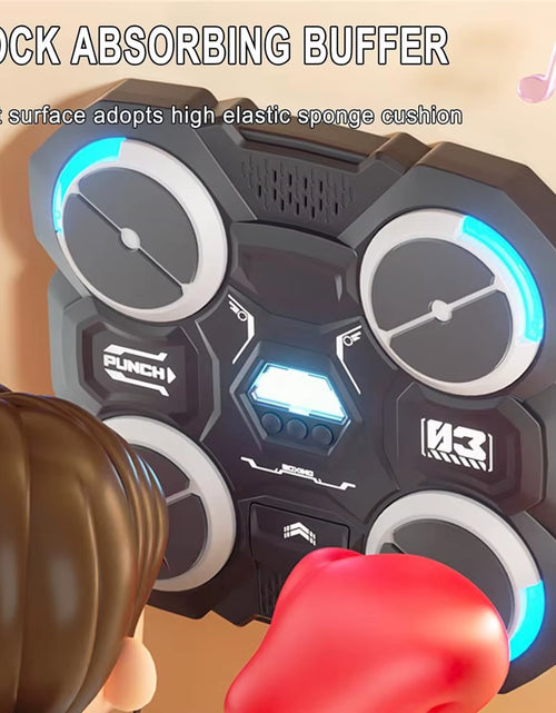 Load image into Gallery viewer, Music Boxing Machine Bluetooth-Compatible Music Boxing Machine Children'S Music Boxing Machine Smart Boxing Machine Wall Mounted
