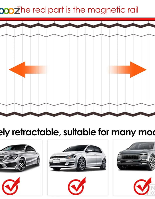 Load image into Gallery viewer, ShadeGuard™ Magnetic Car Window Sunshade – Cool, Private, Protected. InstantlyMagnetic Car Sunshade Window Curtains Auto Window Sun Shade Privacy Sun UV Protection Window Shield Car Interior Accessories
