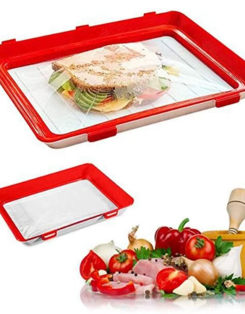 Load image into Gallery viewer, FreshPrep Reusable Meal Prep Tray – Stackable BPA-Free Food Storage Containers for Easy Preservation
