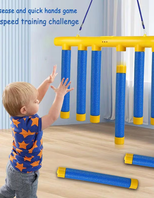Load image into Gallery viewer, Challenge Falling Sticks Game Kids Stick Catching Toy Training Reaction Ability Educational Parent-Child Interactive Sports Toy
