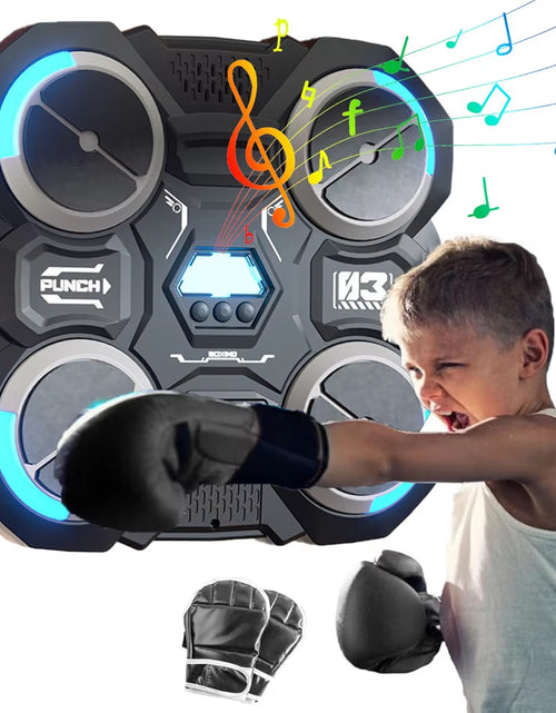 Load image into Gallery viewer, Music Boxing Machine Bluetooth-Compatible Music Boxing Machine Children'S Music Boxing Machine Smart Boxing Machine Wall Mounted

