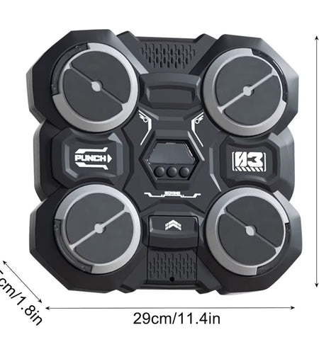 Music Boxing Machine Bluetooth-Compatible Music Boxing Machine Children'S Music Boxing Machine Smart Boxing Machine Wall Mounted